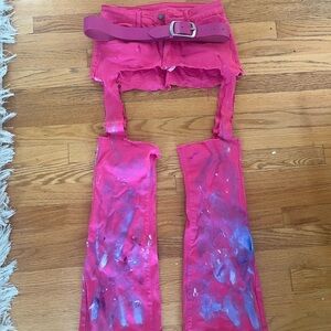 Fast and Furious - Suki’s pink pants and belt costume “Too fast too furious”